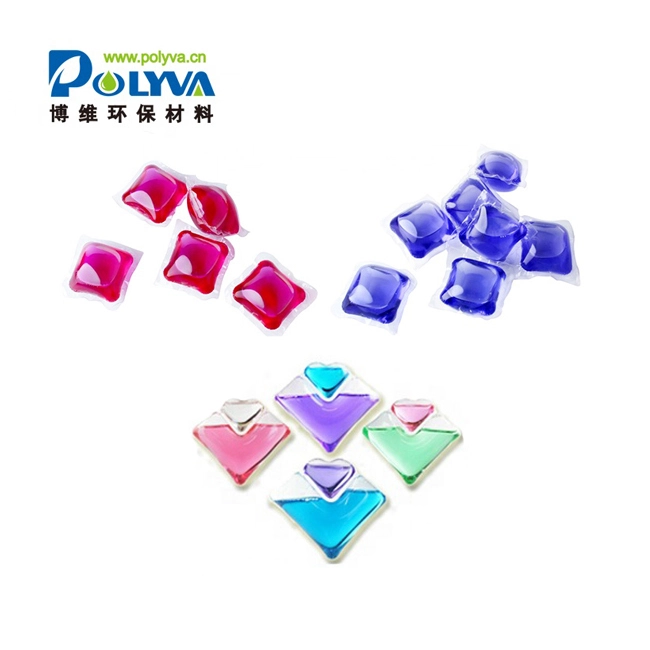 Liquid Stable Color Laundry Detergent Washing Capsules Soft Liquid Water Soluble Laundry Detergentand Film 1