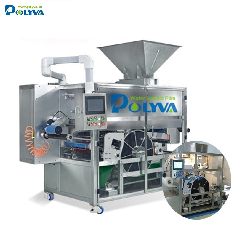 PVAlaundry detergent pods packing machine water soluble laundry capsules making machine 1