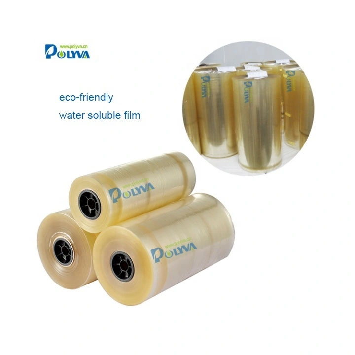 Polyva 100% environment friendly water soluble PVA film for detergent packaging 1