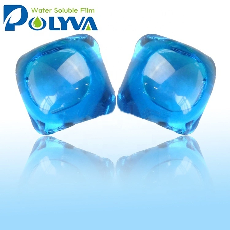 Polyva concentrated colorful laundry liquid detergent pods beads 1