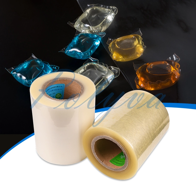 Laundry pods water soluble packaging pva film 1