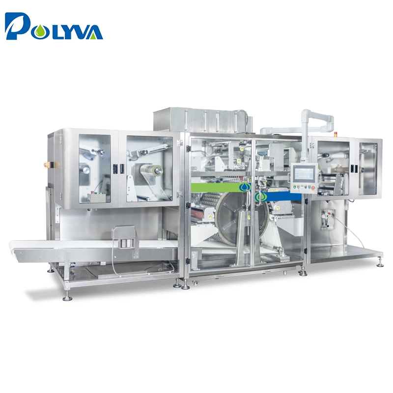 NZE530 High capacity PVA PVOH laundry detergent pods packing machine water soluble laundry capsules making machine 1