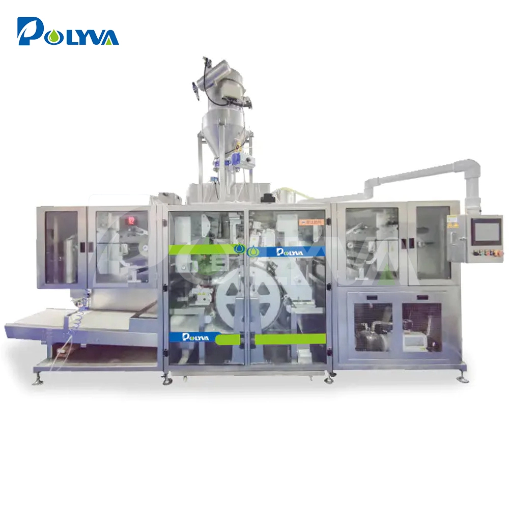 NZE-TM pods packing machine for Laundry Capsules Filling and Sealing | Polyva 1