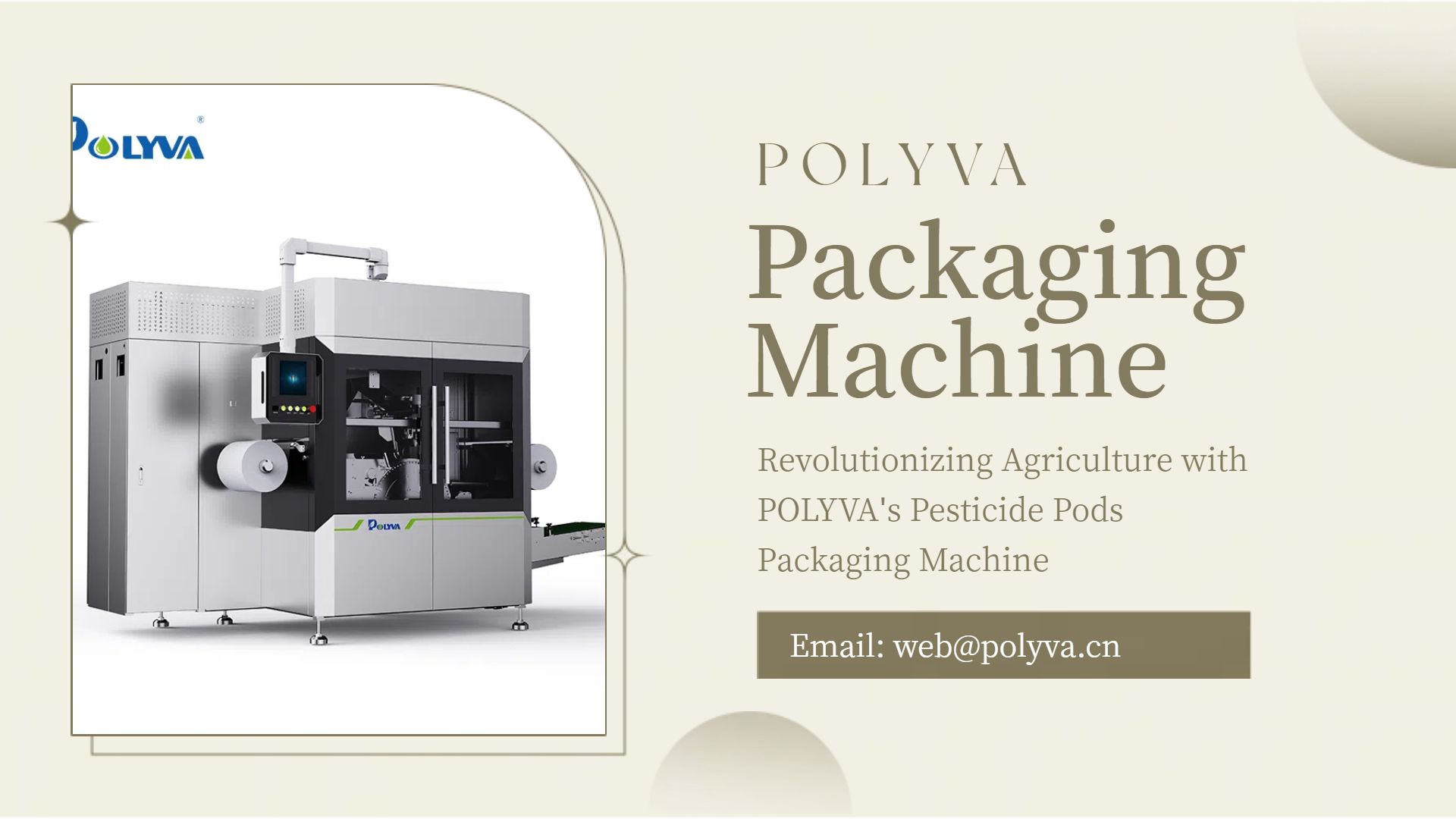 Pod Packaging Machine Revolutionizing Agriculture with Polyva's Pesticide Pods Packaging ...