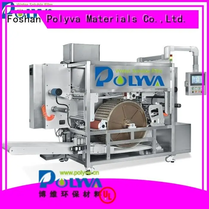 laundry pod machine nzd nzc OEM water soluble film packaging POLYVA 1