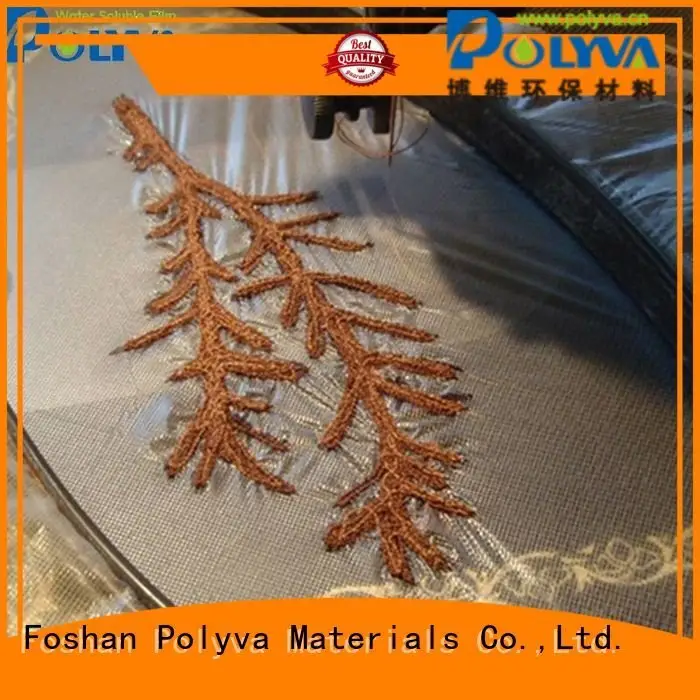 Hot water soluble film manufacturers bag soluble laundry POLYVA Brand 1