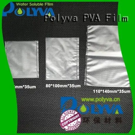 watersoluble film dissolvable plastic POLYVA Brand 1