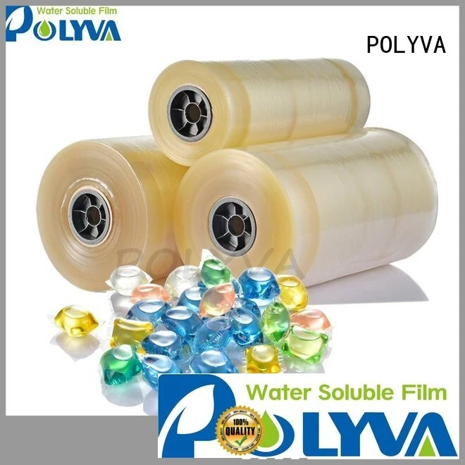 water soluble film suppliers packaging liquidpowder detergent POLYVA Brand company 1