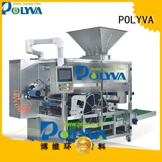 speed laundry powder POLYVA Brand water soluble film packaging 1