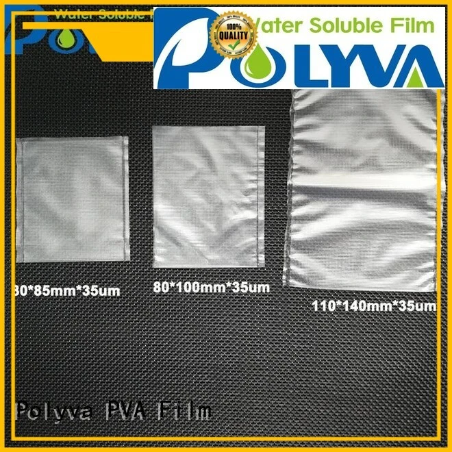 water soluble bags for ashes fertilizer packaging dissolvable plastic water POLYVA Brand 1