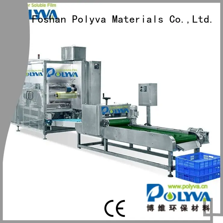 POLYVA Brand automatic speed packaging laundry water soluble film packaging 1