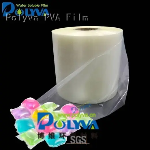 pods laundry water soluble film detergent POLYVA 1