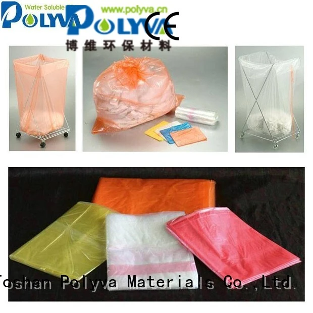 water soluble film manufacturers cleaner pva bags POLYVA Brand 1