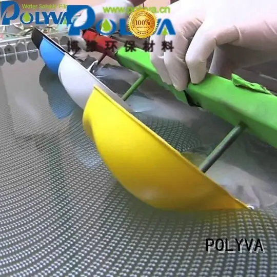 Hot toilet water soluble film manufacturers water POLYVA Brand 1