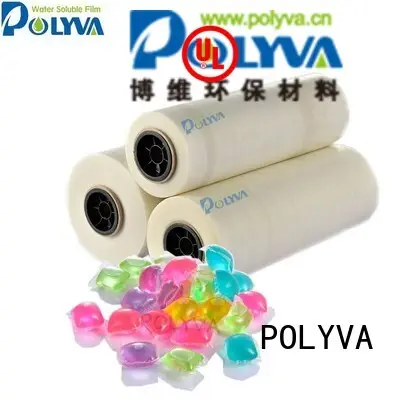 water soluble film suppliers cold pods packaging POLYVA Brand 1