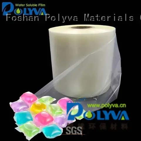 Hot soluble water soluble film suppliers packaging POLYVA Brand 1