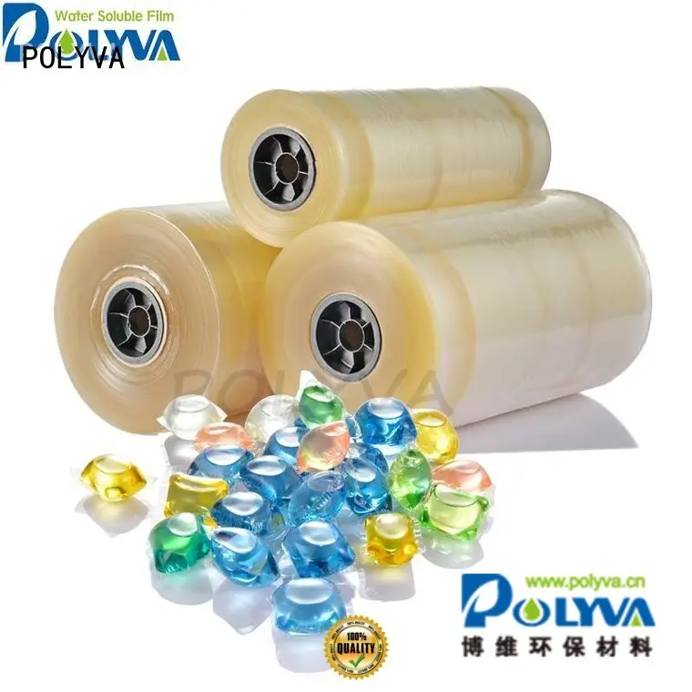 water soluble film suppliers packaging oem pva POLYVA Brand 1