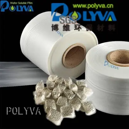 nontoxic individually dissolvable plastic POLYVA Brand 1