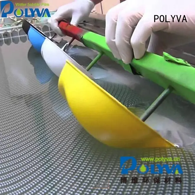 water soluble film manufacturers printing garment computer POLYVA Brand 1