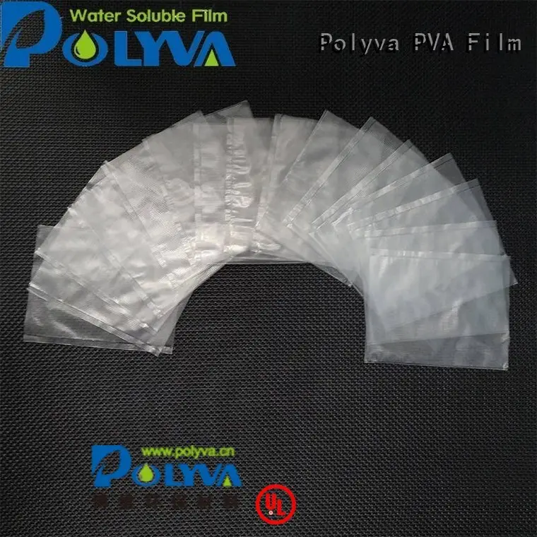individually preferred dissolvable plastic bags POLYVA company 1