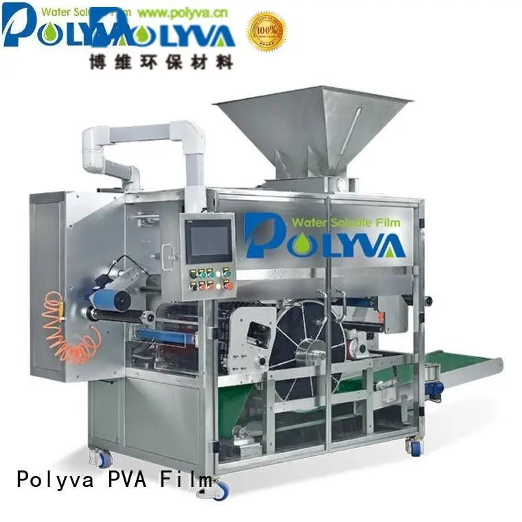 automatic packaging laundry water soluble film packaging nzc POLYVA Brand 1