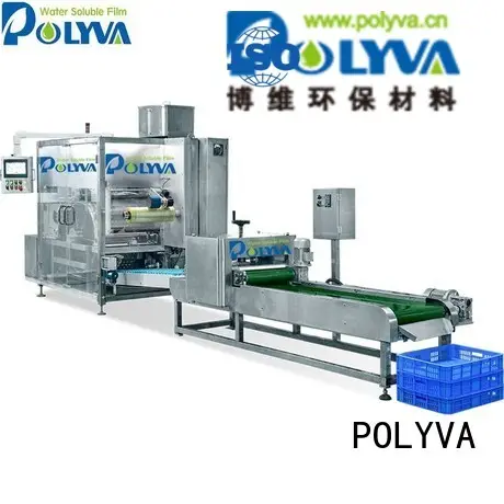 Custom nzc nzd water soluble film packaging POLYVA automatic 1