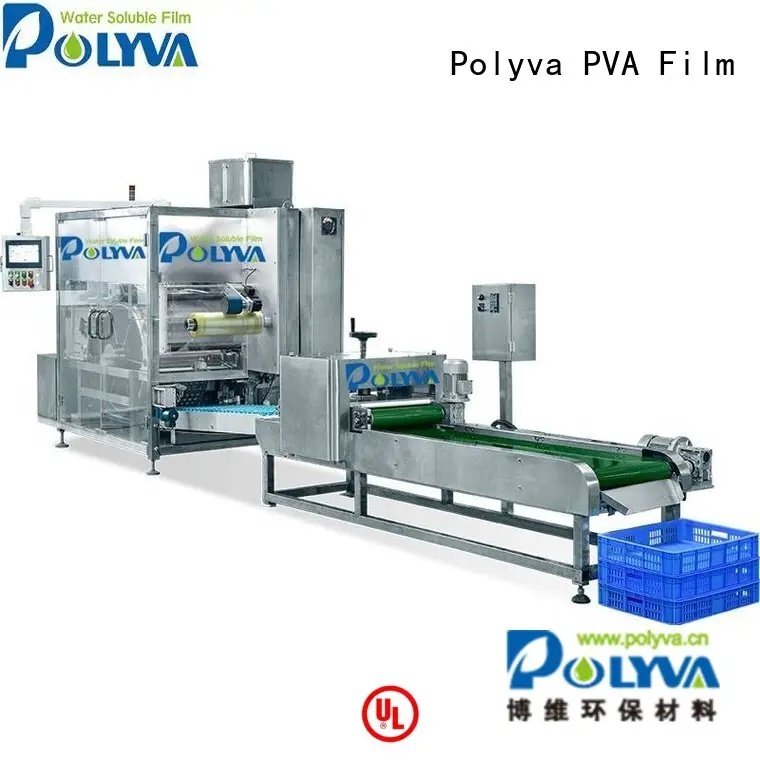 pods packaging machine pda POLYVA Brand water soluble film packaging supplier 1