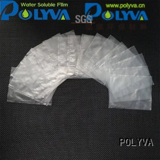 water soluble bags for ashes environmentally polyvinyl dissolvable plastic preferred POLYVA Brand 1