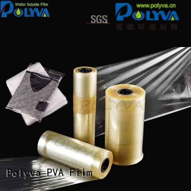 water
 water soluble film manufacturers garment pva bags POLYVA Brand cold 1