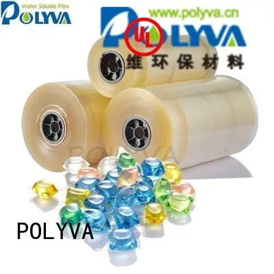 Hot laundry water soluble film suppliers film POLYVA Brand 1