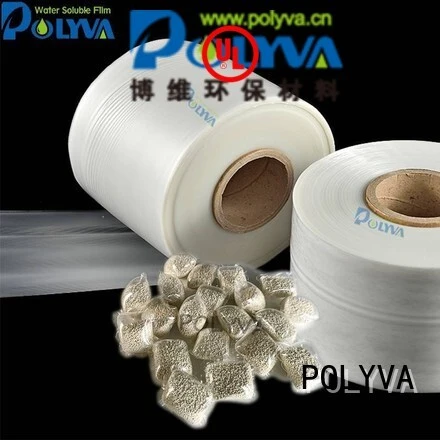 polyvinyl powder water dissolvable plastic POLYVA Brand company 1