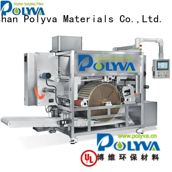 Hot automatic water soluble film packaging laundry pda POLYVA Brand 1