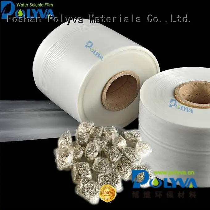 water soluble bags for ashes pva dissolvable plastic POLYVA Brand 1