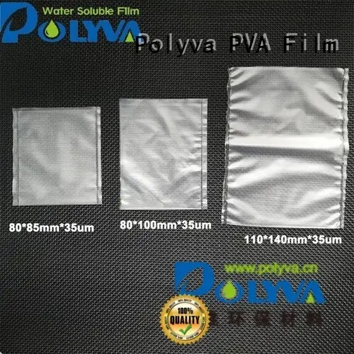 Quality POLYVA Brand individually dissolvable plastic 1