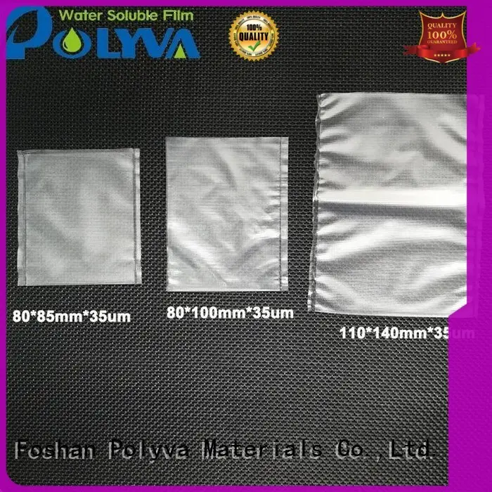 POLYVA nontoxic dissolvable bags for granules 1