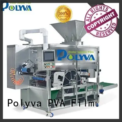 POLYVA rotary drum-type water soluble packaging design for oil chemicals agent 1