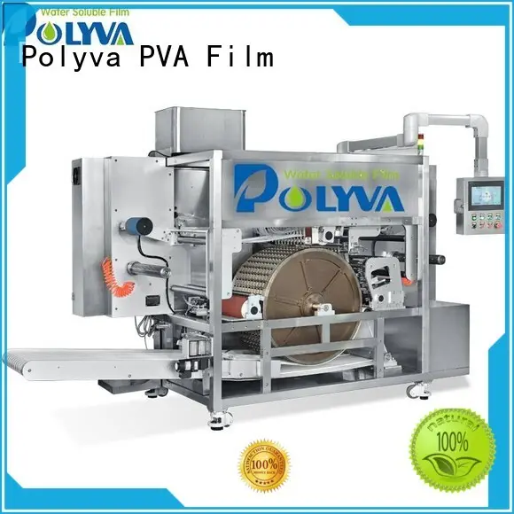 POLYVA rotary drum-type water soluble film packaging factory price for liquid pods 1