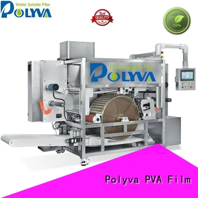 POLYVA high capacity water soluble film packaging supplier for liquid pods 1