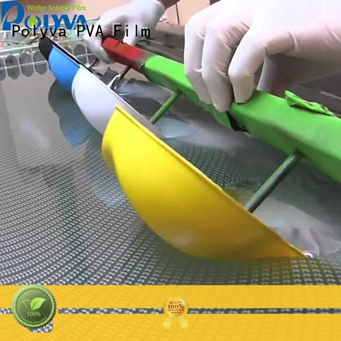 good transparency pvoh film factory direct supply for toilet bowl cleaner 1