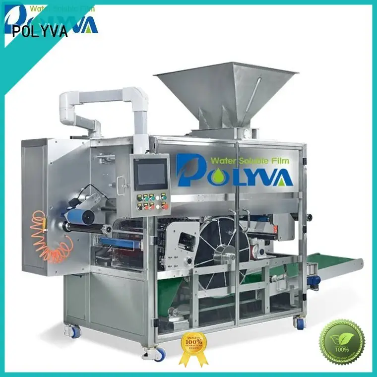 rotary drum-type water soluble film packaging design for liquid pods 1