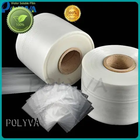 POLYVA real water soluble plastic bags factory for solid chemicals 1