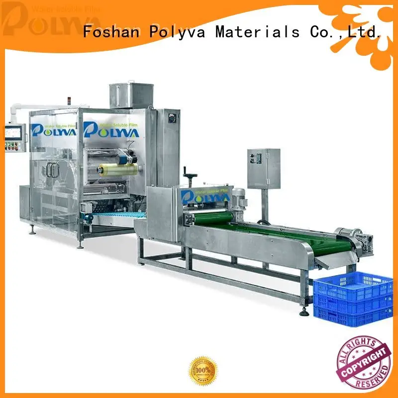 POLYVA eco-friendly water soluble packaging personalized for liquid pods 1
