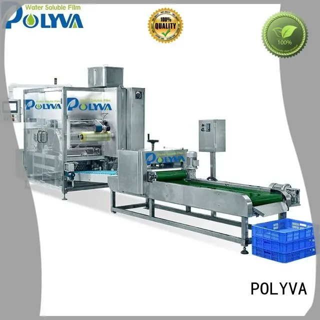 POLYVA rotary drum-type water soluble film packaging factory price for oil chemicals agent 1