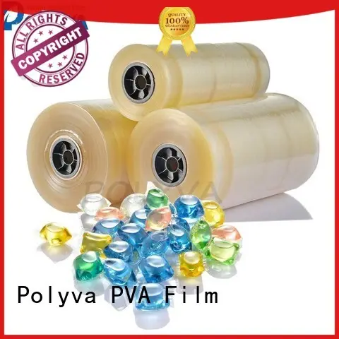 POLYVA Vinyl dissolvable plastic bags directly sale for makeup 1