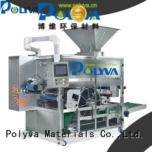 POLYVA water soluble packaging factory for powder pods 1