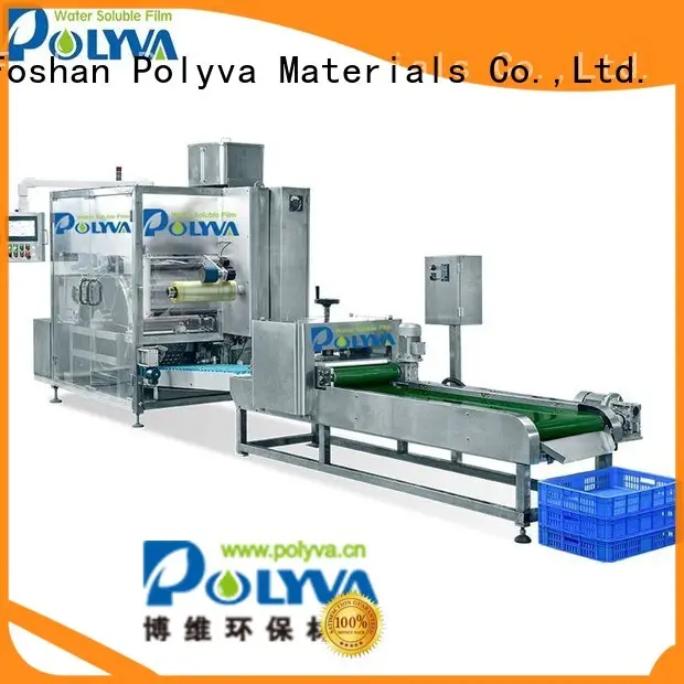 POLYVA water soluble film packaging personalized for powder pods 1