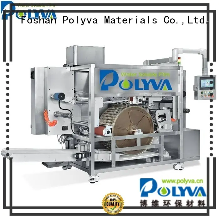 POLYVA water soluble film packaging manufacturer for liquid pods 1