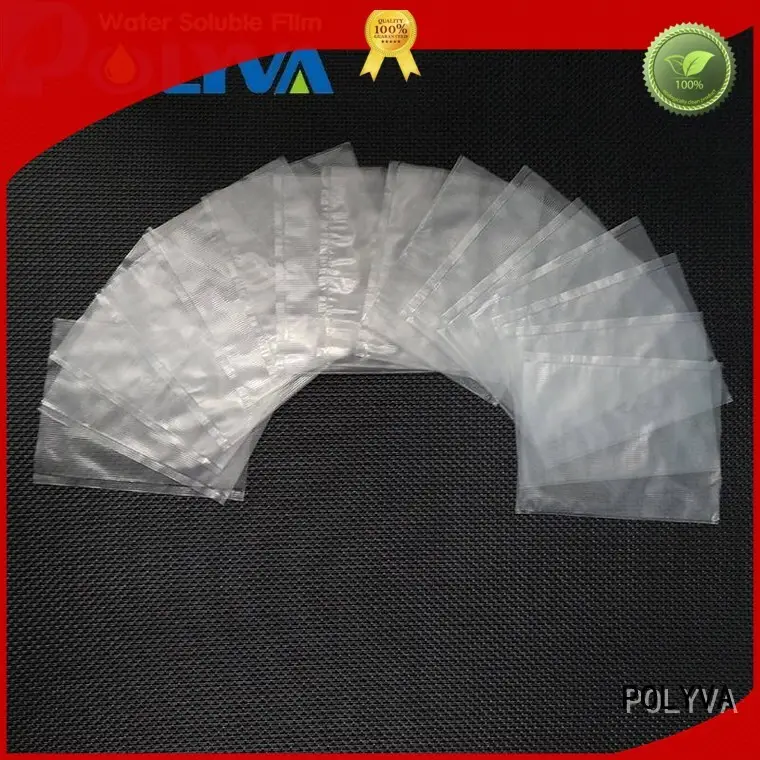 POLYVA polyvinyl dissolvable bags wholesale for solid chemicals 1