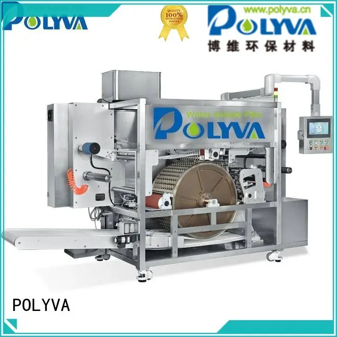 POLYVA automatic water soluble packaging factory for liquid pods 1