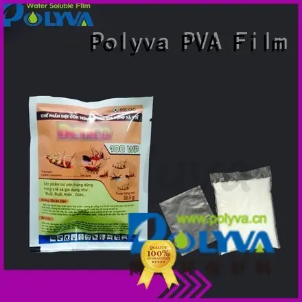 POLYVA water soluble laundry bags factory price for solid chemicals 1